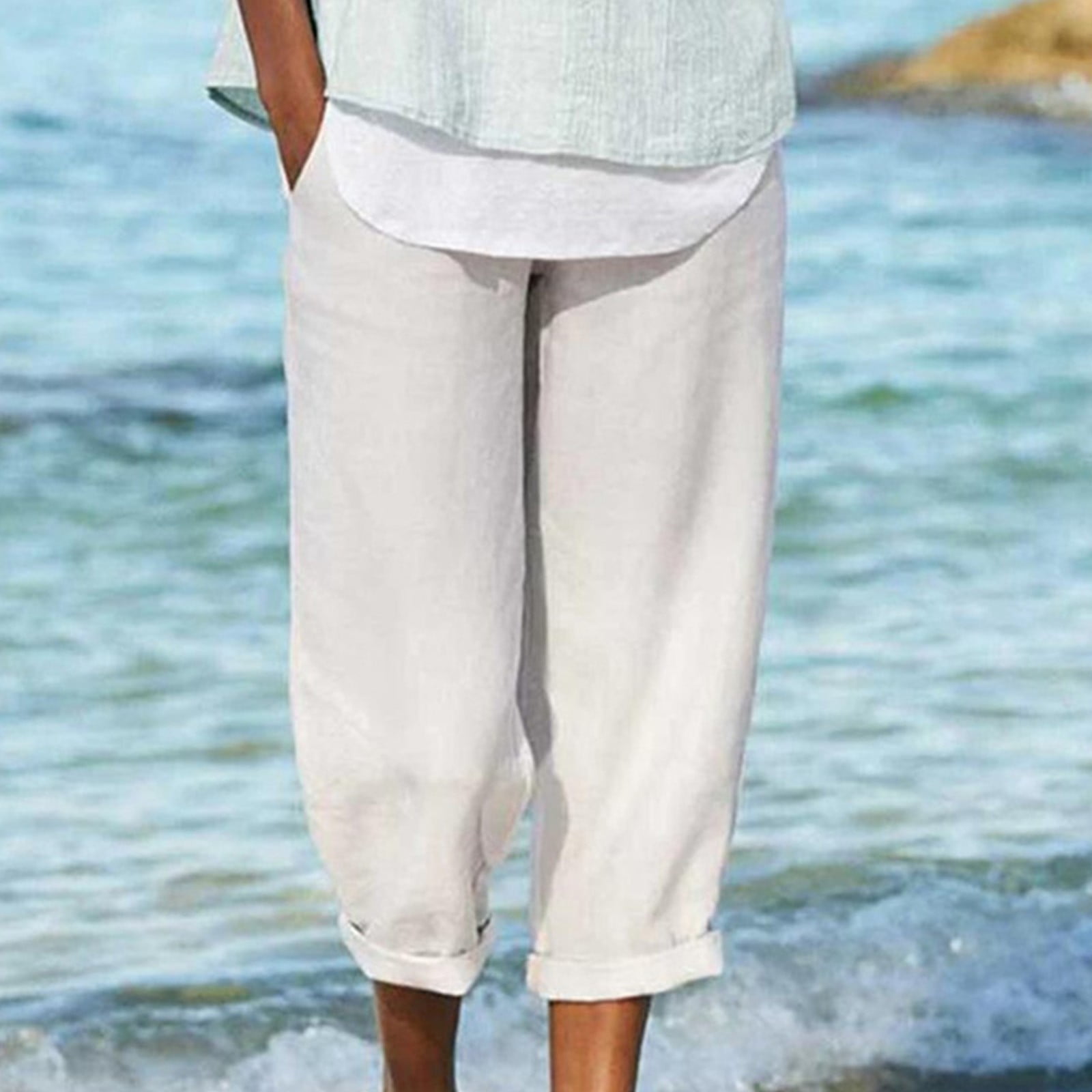 VASTRAMAY Men's Cream Cotton Pant Style Pyjama – vastramay